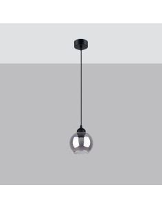 Lámpara colgante ALINO 1 negro 2
