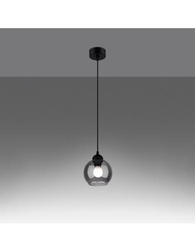 Lámpara colgante ALINO 1 negro