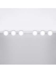 Lámpara de techo YOLI 6 blanca 2