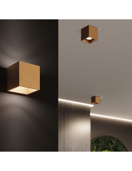Lámpara de techo QUAD 1 oro