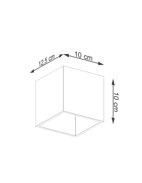 Aplique QUAD 1 oro