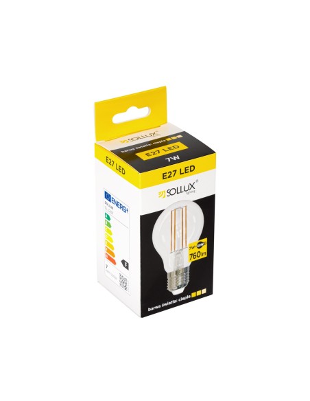 Bombilla LED E27 3000K 7W 760lm