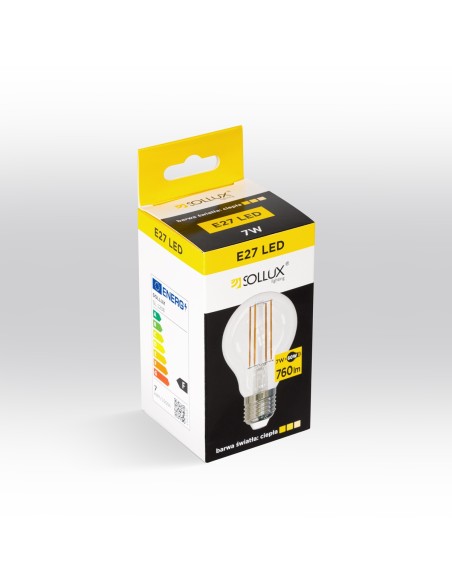 Bombilla LED E27 3000K 7W 760lm