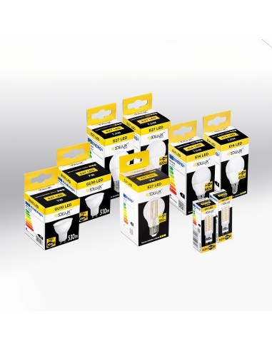 Bombilla LED E27 3000K 7W 760lm