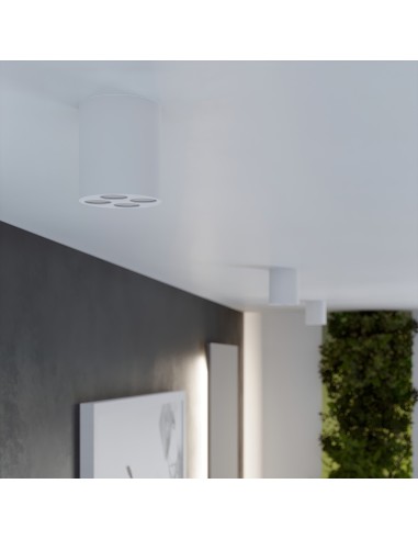 Lámpara de techo ZOE LED blanco