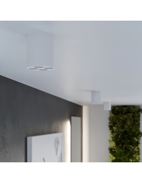 Lámpara de techo ZOE LED blanco