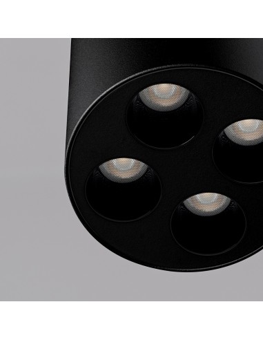 Lámpara de techo ZOE negro LED