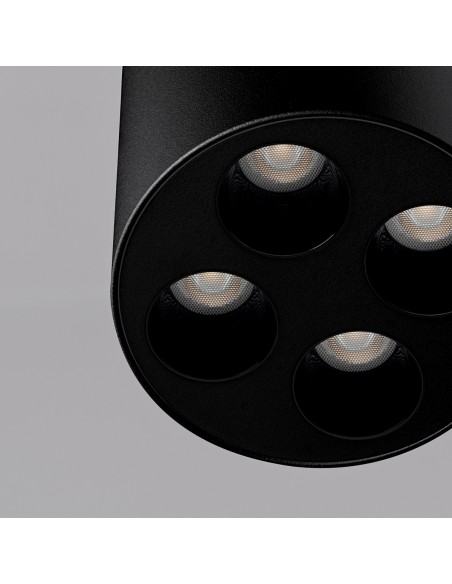 Lámpara de techo ZOE negro LED