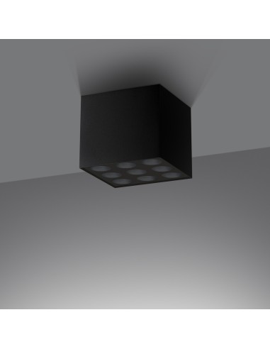 Lámpara de techo OZZY negro LED