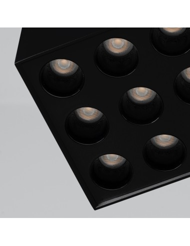 Lámpara de techo OZZY negro LED