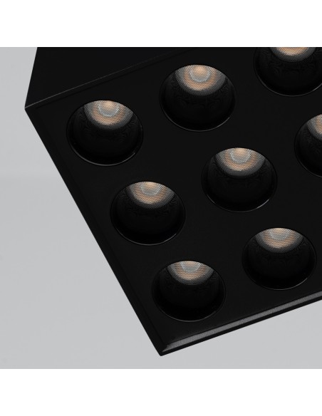 Lámpara de techo OZZY negro LED