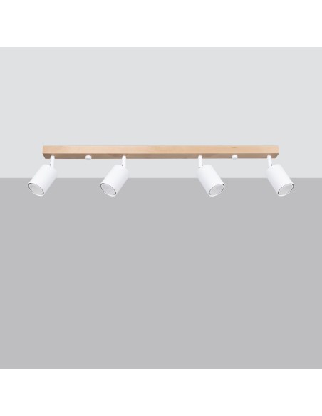 Plafón VERDO 4 blanco