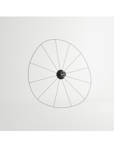 Aplique / Plafón ESKOLA 140 negro 2