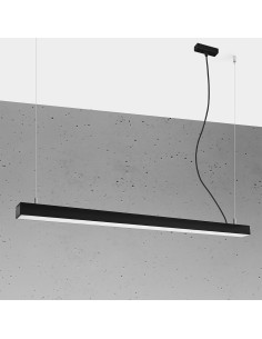Lámpara colgante PINNE 118 negro 2
