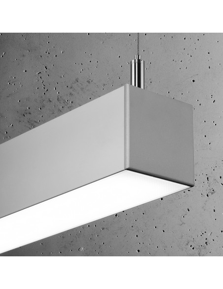 Lámpara colgante PINNE 118 gris