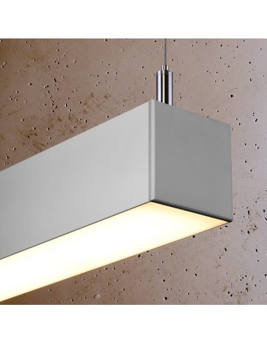 Lámpara colgante PINNE 150 gris