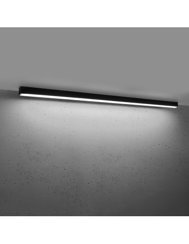 Plafón PINNE 150 negro