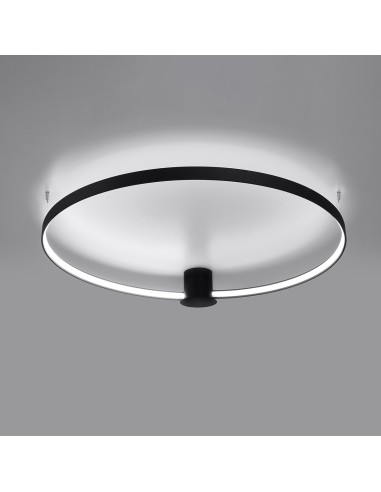 Plafón RIO 110 negro 4000K