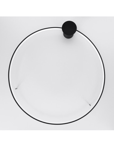 Plafón RIO 110 negro 4000K