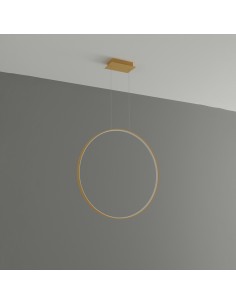 Lámpara colgante RIO 78 LED dorado 3000K 2