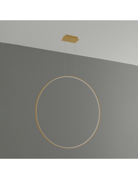 Lámpara colgante RIO 110 golden LED 3000K