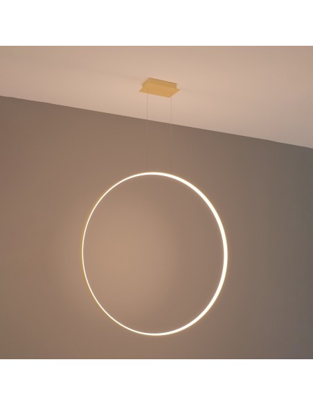 Lámpara colgante RIO 110 golden LED 3000K