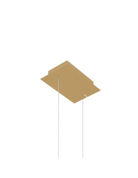 Lámpara colgante RIO 110 golden LED 3000K