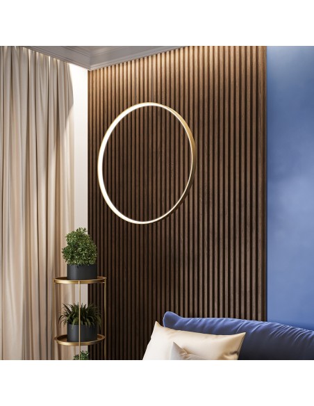 Lámpara colgante RIO 110 golden LED 3000K