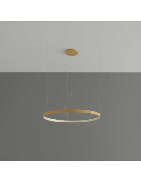 Lámpara RIO 78 dorada LED 4000K