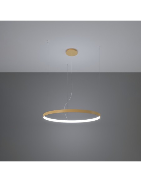 Lámpara RIO 78 dorada LED 4000K