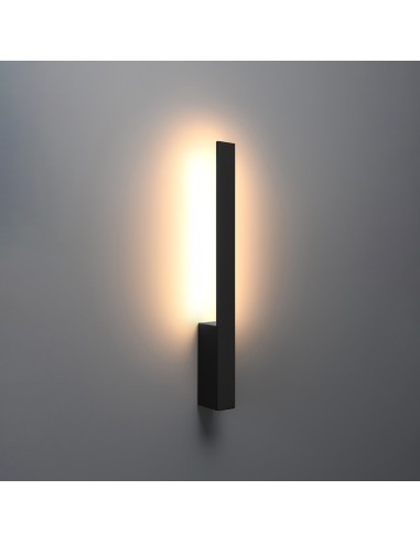 Aplique LAHTI S negro 3000K