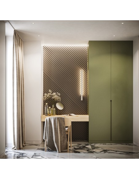 Aplique LAHTI M blanco 3000K