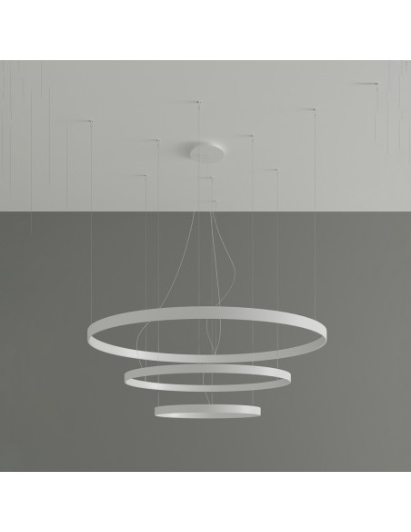 Lámpara RIO 3 55/78/110 LED blanco 3000K