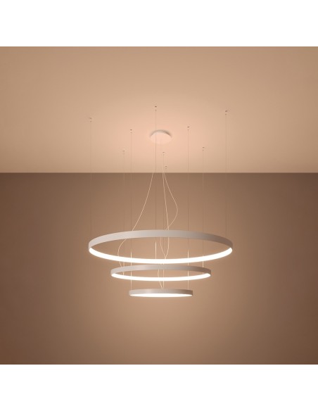 Lámpara RIO 3 55/78/110 LED blanco 3000K