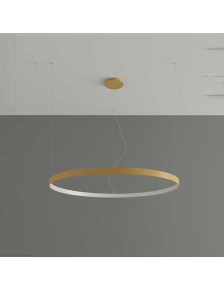 Lámpara RIO 110 dorada LED 4000K