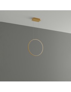 Lámpara colgante RIO 55 LED dorado 3000K 2