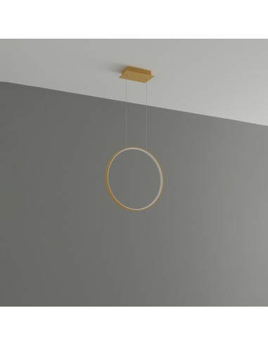 Lámpara colgante RIO 55 LED dorado 3000K