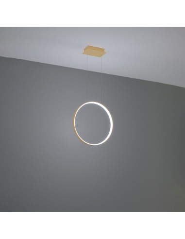 Lámpara colgante RIO 55 LED dorado 4000K
