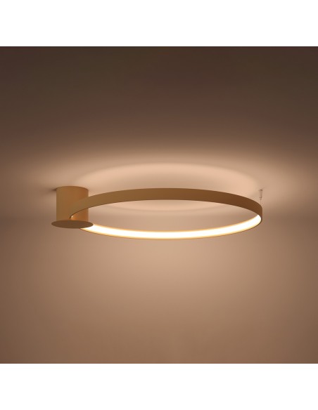 Plafón RIO 78 LED dorado 3000K