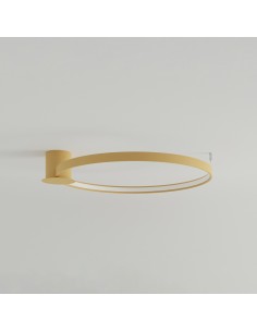 Plafón RIO 78 LED dorado 4000K 2