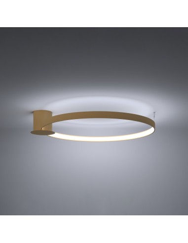 Plafón RIO 78 LED dorado 4000K