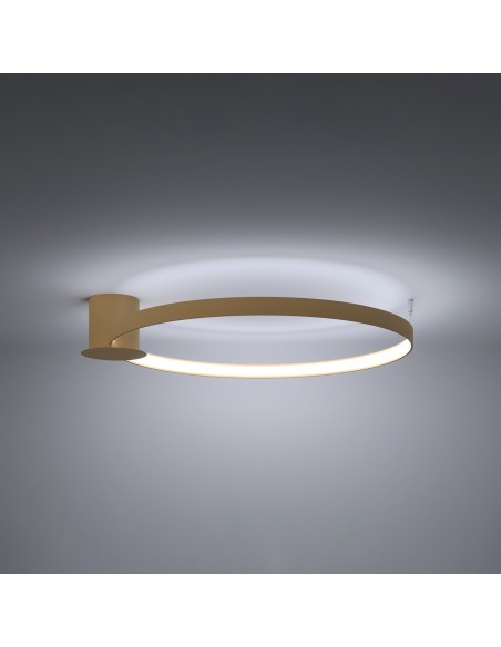 Plafón RIO 78 LED dorado 4000K