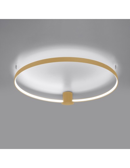 Plafón RIO 78 LED dorado 4000K