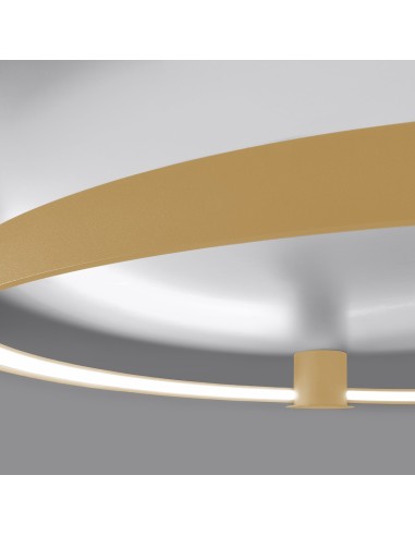 Plafón RIO 78 LED dorado 4000K