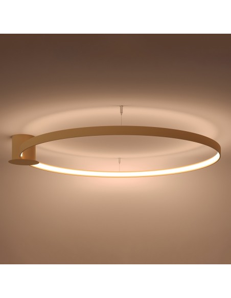 Lámpara de techo RIO 110 golden LED 3000K