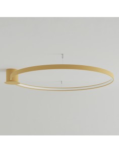 Lámpara de techo RIO 110 golden LED 4000K 2