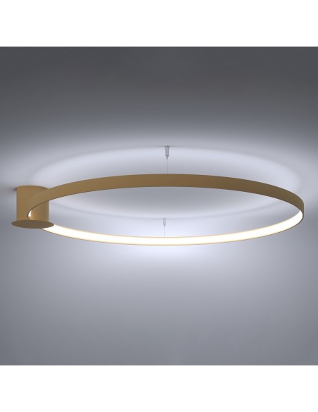 Lámpara de techo RIO 110 golden LED 4000K