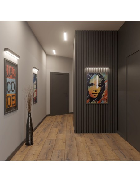 Aplique PINNE 200 negro