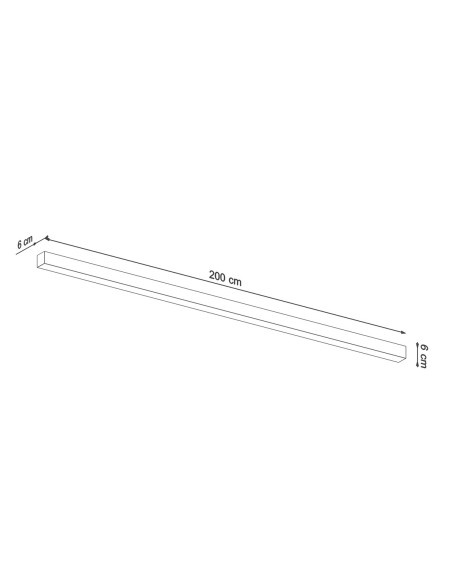 Plafón PINNE 200 blanco