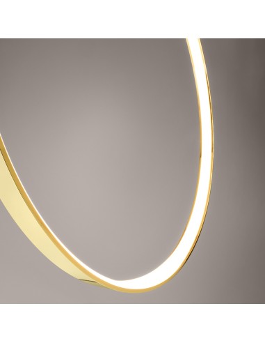 Lámpara colgante RIO 78 oro pulido LED 3000K